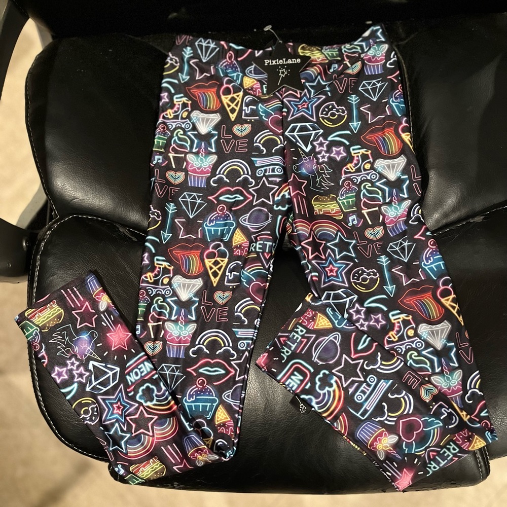 Leggings 82% polyester 18% spandex